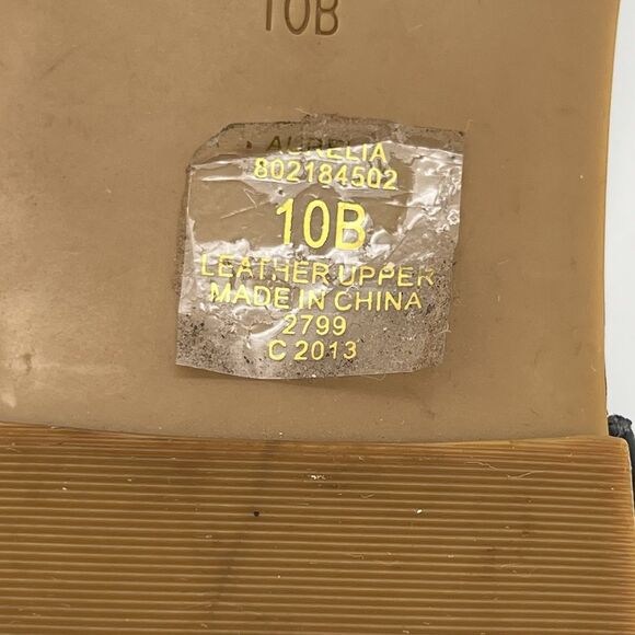 Lauren by Ralph Lauren Aurelia Black Patent Flat Harness Thong Sandals Women 10 - Picture 10 of 10